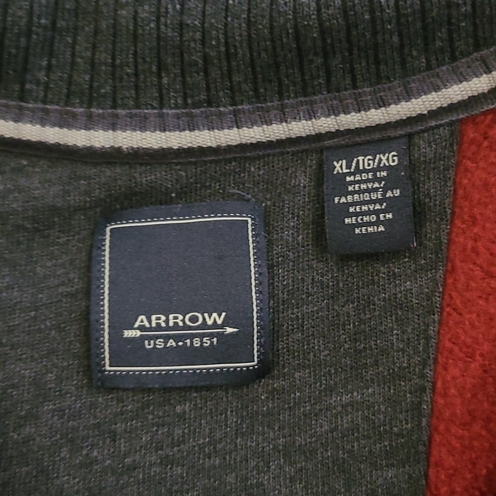 𝅺arrow Red Quarter-Zip Pullover Jacket - Picture 2 of 6